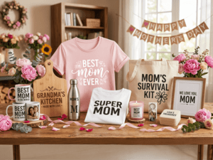 Personaliseer uw Moederdag Blanco Promo Product met Eigen Logo