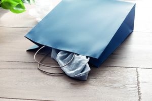 PAPER TONE S Milieuvriendelijke Kleine Kraft Papieren Draagtas - GiftRetail MO6172