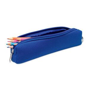 IRIS Compact Foam Pencil Case with Carabiner Clip - GiftRetail MO8176