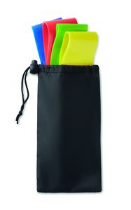 FITBAND Set van 4 fitnessbanden - GiftRetail MO9987