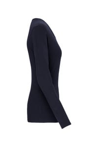 Kariban K3017 - Dames-t-shirt ronde hals lange mouwen