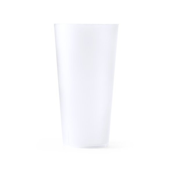 Claps 74356 - Reusable Flexible PP Glass with 400ml Capacity