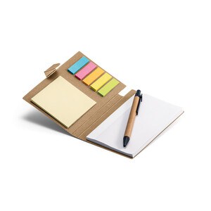 Coloured sticky notepad with 6 sets - Egotier 93791