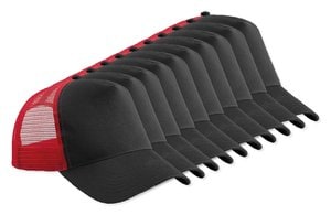 Zwart / Klassiek Rood