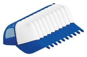 Fel Royalblauw / Wit