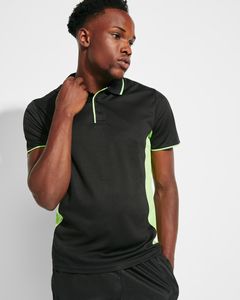 Roly PO0421 - MONTMELO Poloshirt met korte mouwen in technisch weefsel