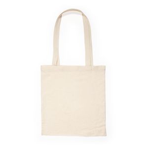 HILLOCK Sewn shopping bag in 100% cotton with practical 70 cm long reinforced handles - EgotierPro BO7520