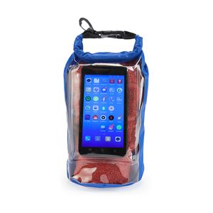 ALETA Waterproof dry bag made of resistant ripstop with window pocket for the mobile phone