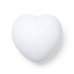 BIKU Heart-shaped stress ball in solid colour PU - EgotierPro SB1229