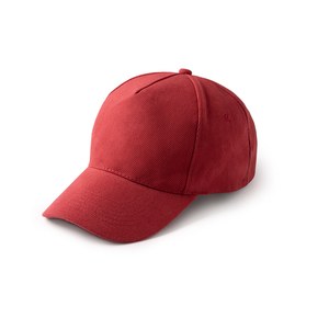 FRED 5-panel cap in 100% cotton with adjustable fastening buckle and vent eyelets - EgotierPro GO1470