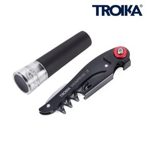 TROIKA WST01 - Wine Set with Waiter's Knife and Vacuum Seal