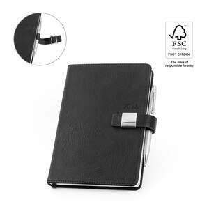 A5 diary in PU (58% recycled) - Egotier 96221
