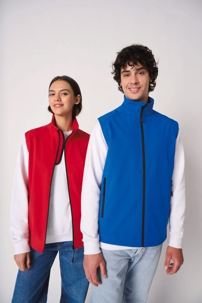 2-laagse uniseks softshell bodywarmer