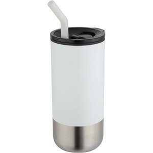 Grayson 480 ml RCS gerecycleerde geïsoleerde beker met rietje - EgotierPro 100918