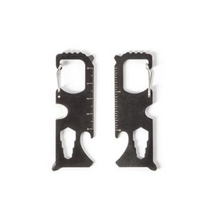 Stainless steel multifunction card with 8 functions - Egotier 98165