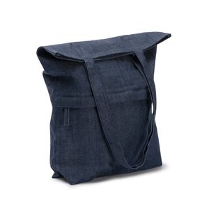 Stamina BO1662 - KIRK Bag made of recycled denim fabric with front zip pocket