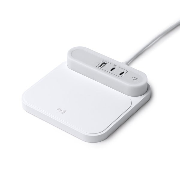 Stamina CR1833 - TITANUS Draadloos oplaadstation met ingebouwde lamp