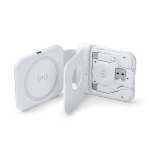 Stamina CR1884 - LAREDO Foldable 3-in-1 wireless charger for smartphone