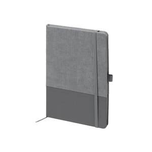 Stamina NB1817 - SULY A5 notepad made from corduroy and PU leather