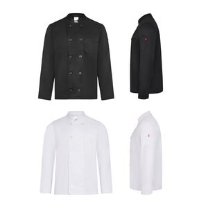 Velilla 36156 - Koksjas met lange mouwen (190 g/m²)