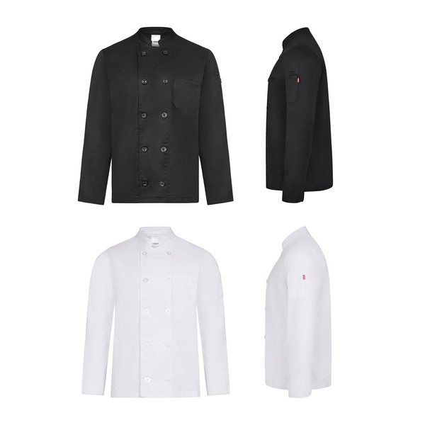 Velilla 36156 - Koksjas met lange mouwen (190 g/m²)