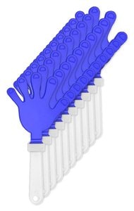 Pak van 10 Stamina PF3105 - REVEL Tweekleurige klapper in de vorm van een hand met handvat