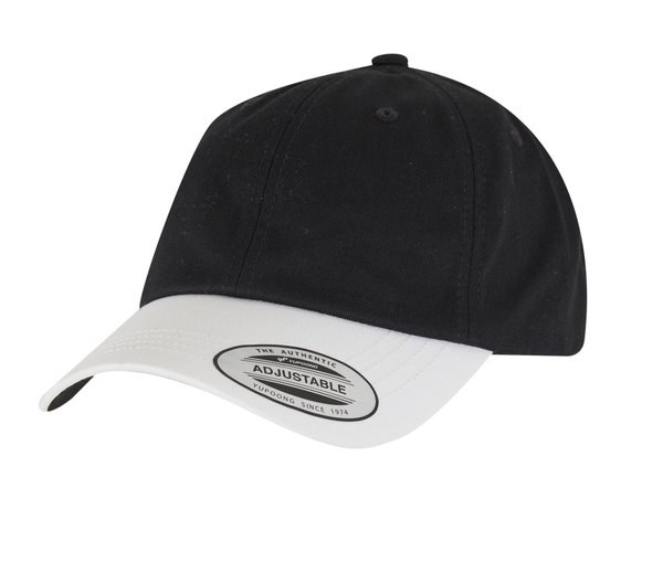 Two-tone low-profile cap