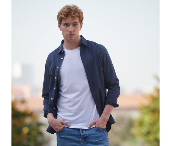 FRONT ROW FR504 - Men's casual shirt