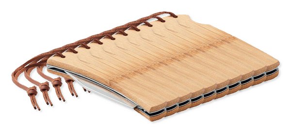 MANSAN Opvouwbaar mes in bamboe