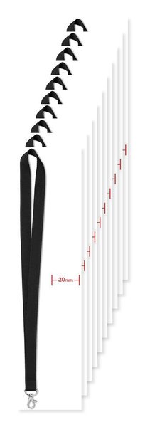 SIMPLE LANY sleutelkoord 20 mm