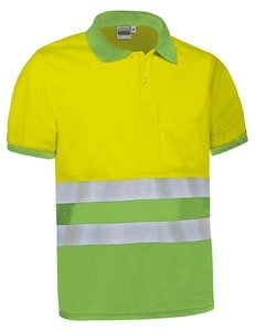Valento POVADEL - Hi-Vis Korte Mouwen Polo Shirt DELAWARE