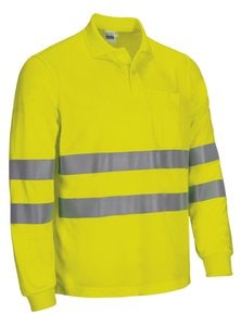 Valento POVABUC - Hi-Vis L/S Polo BUCKLAND