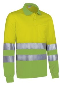 Valento POVASNA - Hi-Vis poloshirt met lange mouwen SNAKE