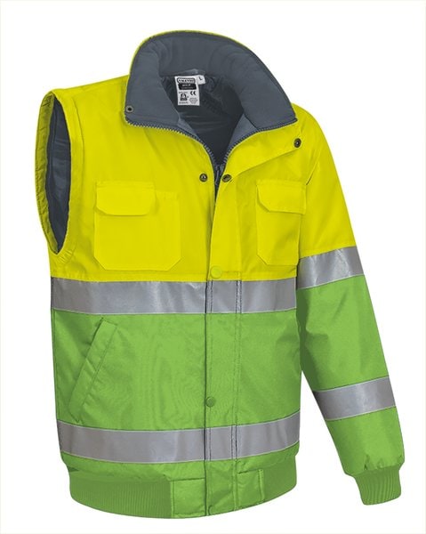 Hi-Vis Afneembare Jas DONEGAL