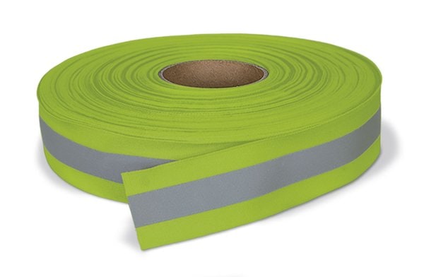 Reflecterend tape voor naaien AMBER