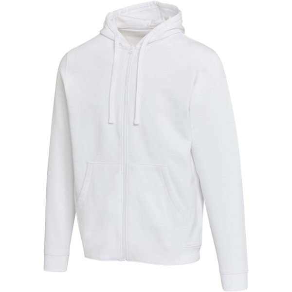 Jasper 280 g/m² OCS organic recycled unisex full zip hoodie
