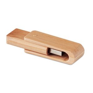 Bamboe USB stick  16GB    -16GB - GiftRetail MO1202