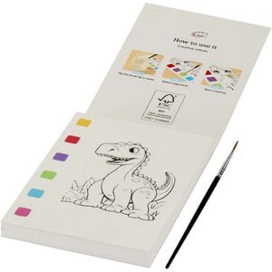 Quell kleurboek en waterpenseelset - EgotierPro 106441