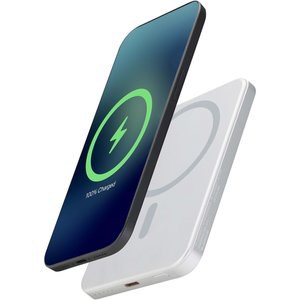Avis 5000 mAh RCS powerbank van gerecycled aluminium met magneetsluiting - EgotierPro 124443