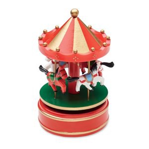 WHIRLY Mini carrousel muziekdoos - GiftRetail CX1583