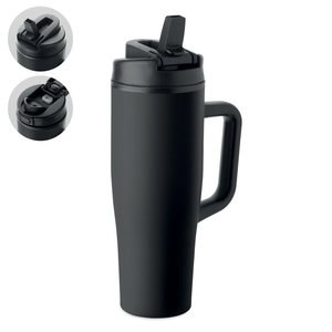 ATLANTA Dubbelwandige beker 900ml - GiftRetail MO3213