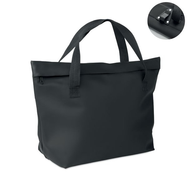 RIDE TOTE BAG PU fiets boodschappentas 10L - GiftRetail MO3216