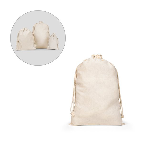 Large 100% cotton bag (120 g/m²)